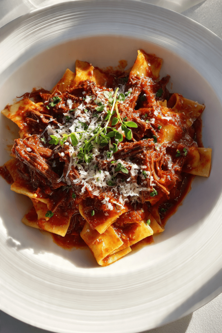 Short Rib Beef Ragu