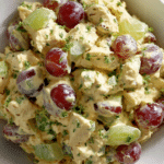 Curried Chicken Salad with Grapes