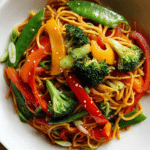 Veggie Stir-Fry with Sesame Noodles