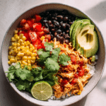 Slow Cooker Chicken Burrito Bowl