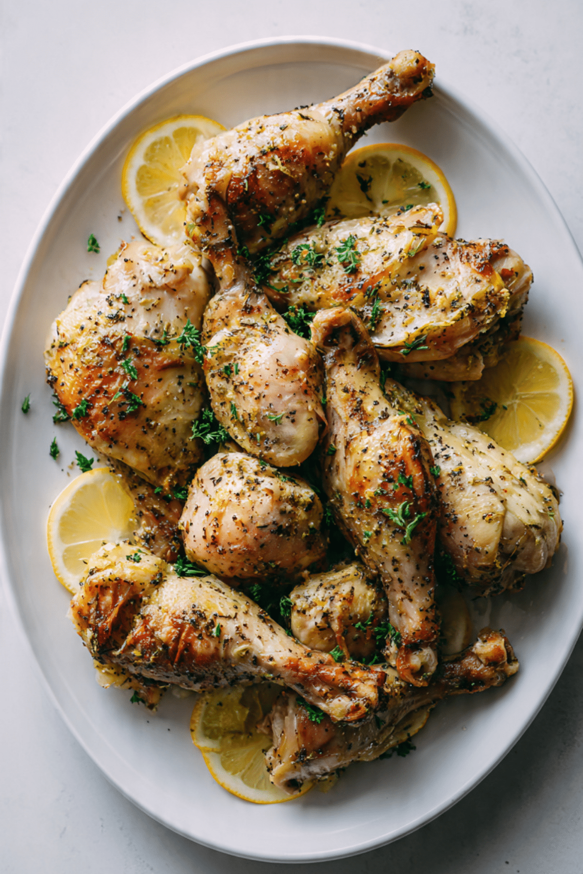Lemon Pepper Chicken Legs