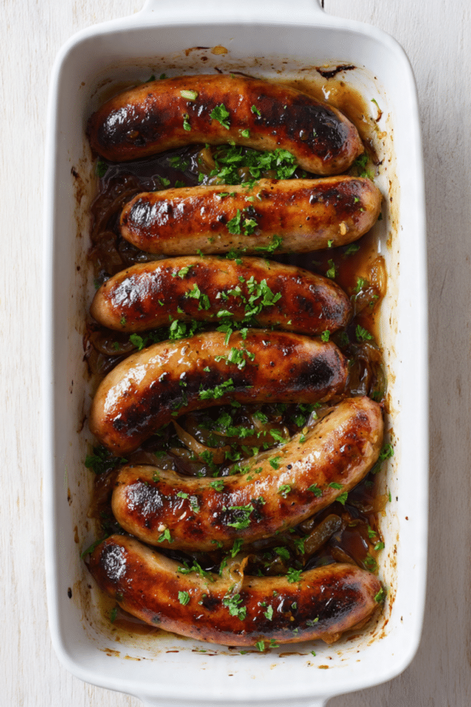 Honey Mustard Sausages